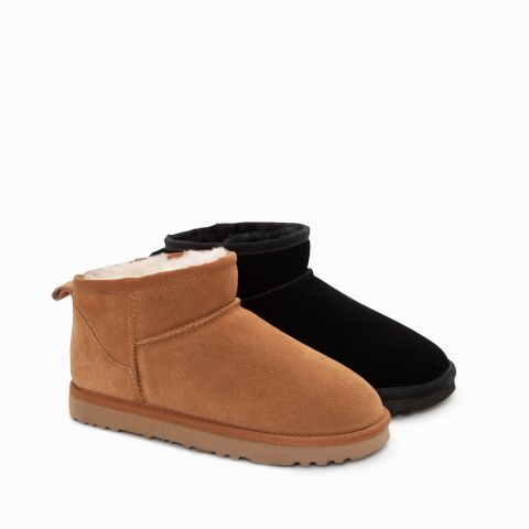 UGG OZWEAR Ugg Boots Genuine Australian Sheepskin Unisex Ankle Classic Suede