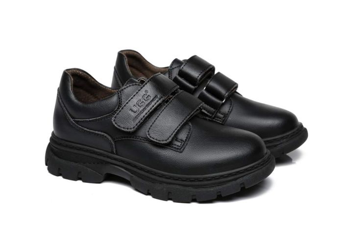 Ava Kids Leather School Shoes