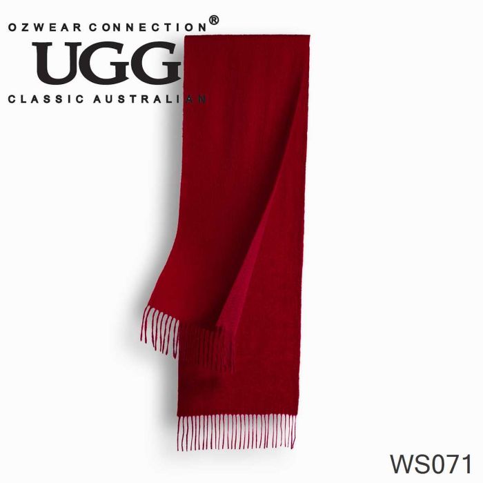 OZWEAR UGG 100% Australia Wool Scarf Wraps- (170cm X 30cm) WS071
