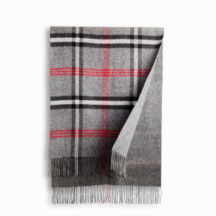 OZWEAR UGG 100% Australian Merino Wool Shawl Reversible Wrap (206 X 72cm) WW082